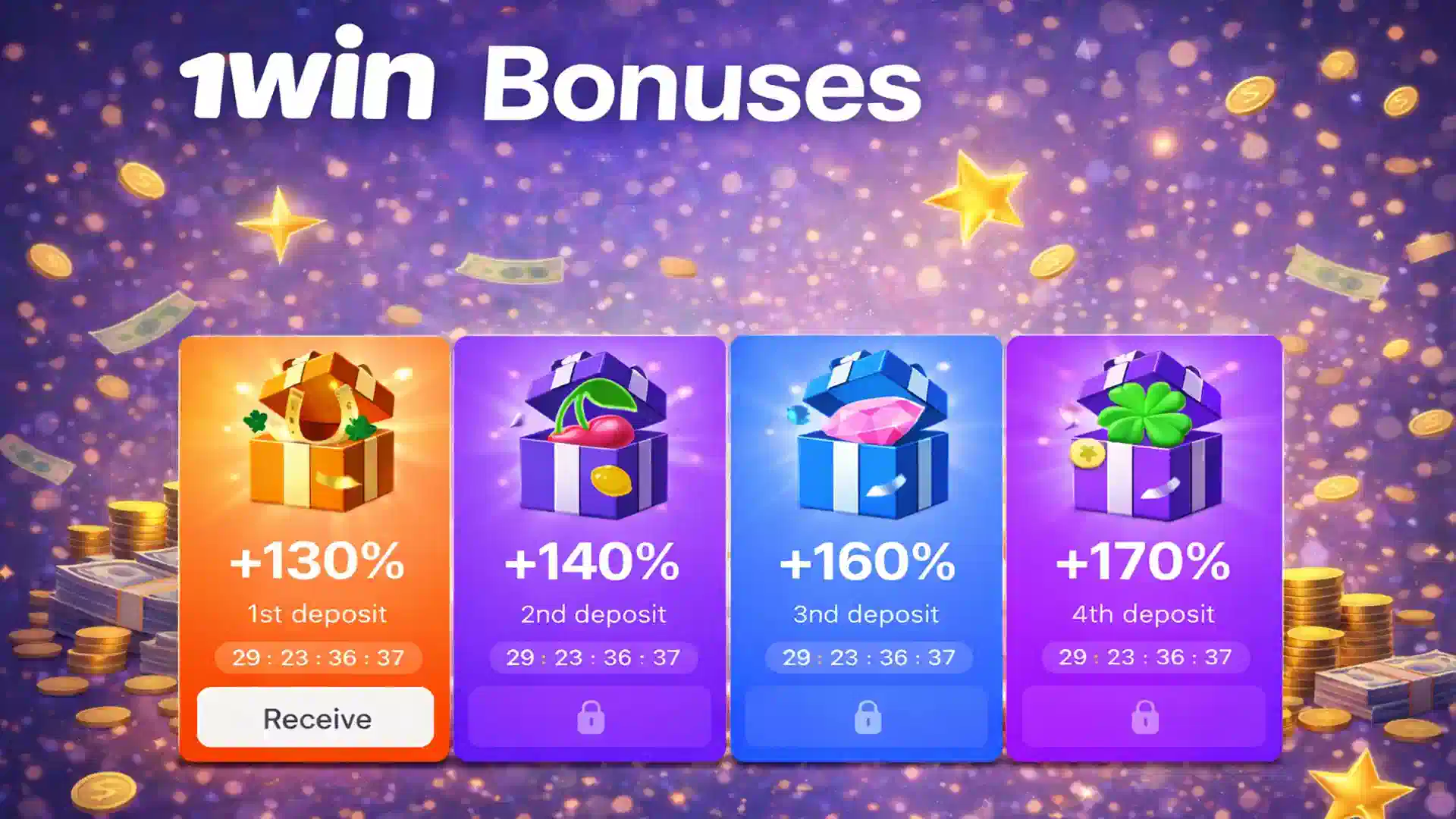 1win bonuses malaysia