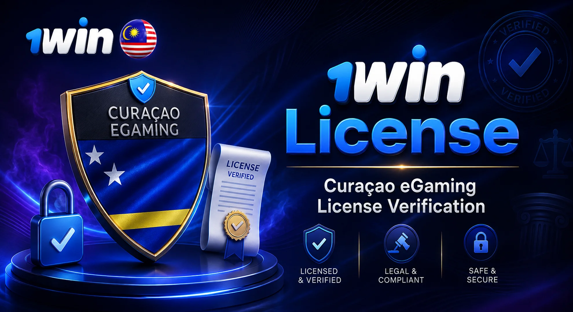 1win license