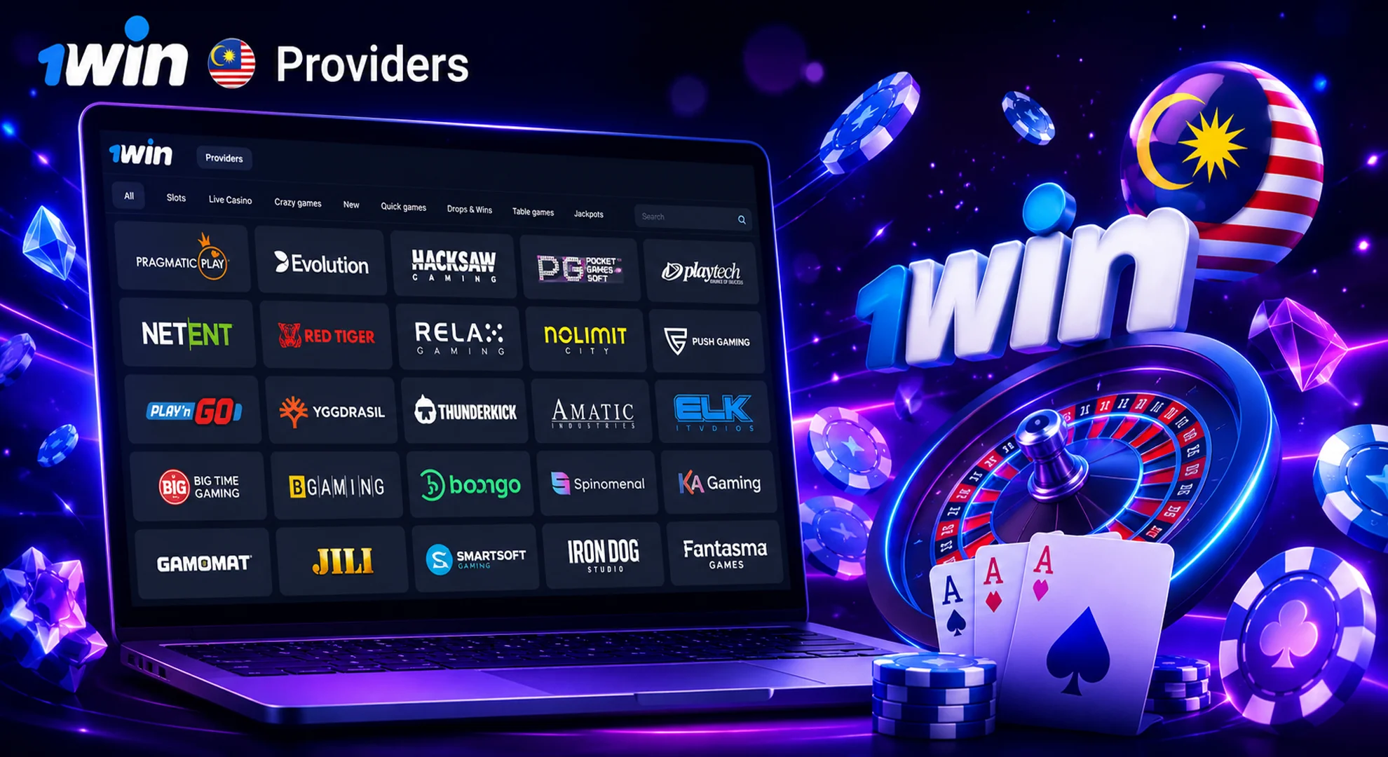 1win providers