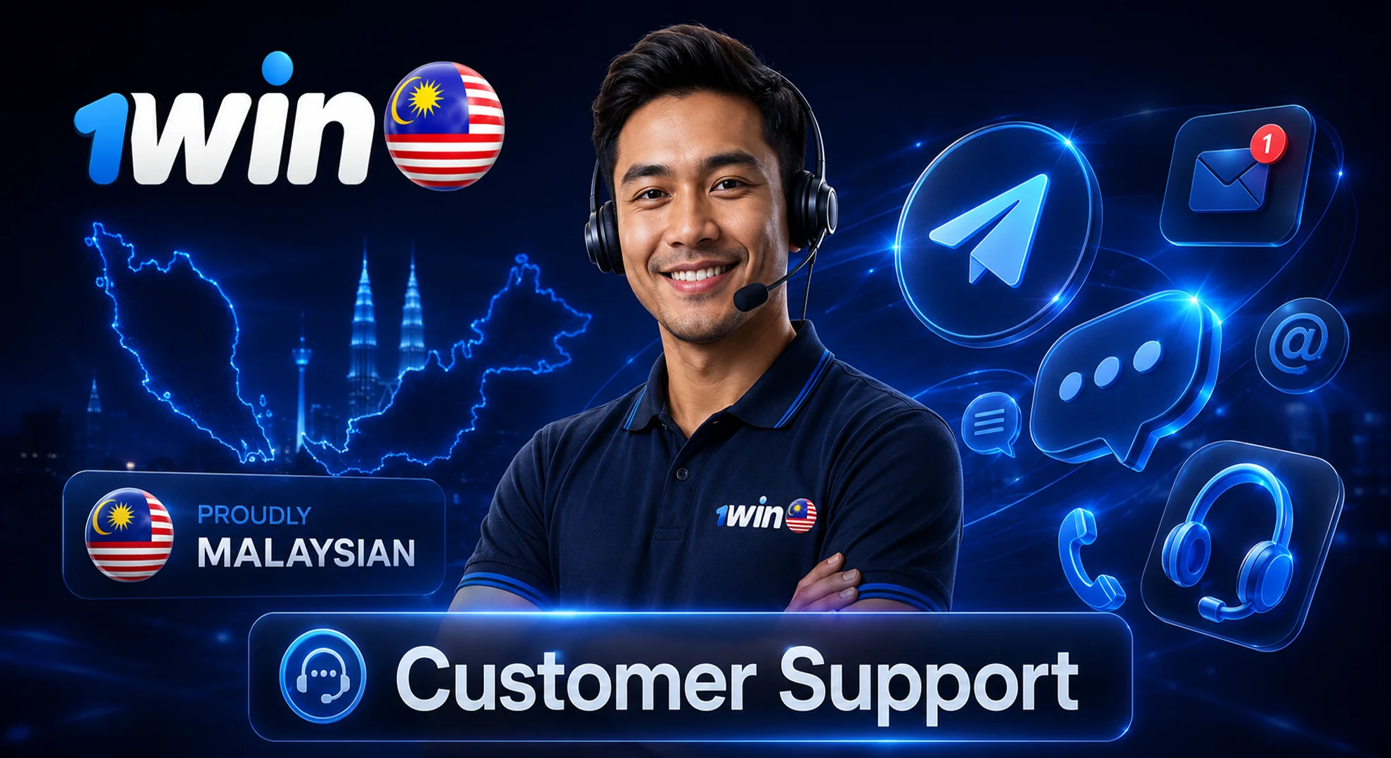 1win malaysia customer support