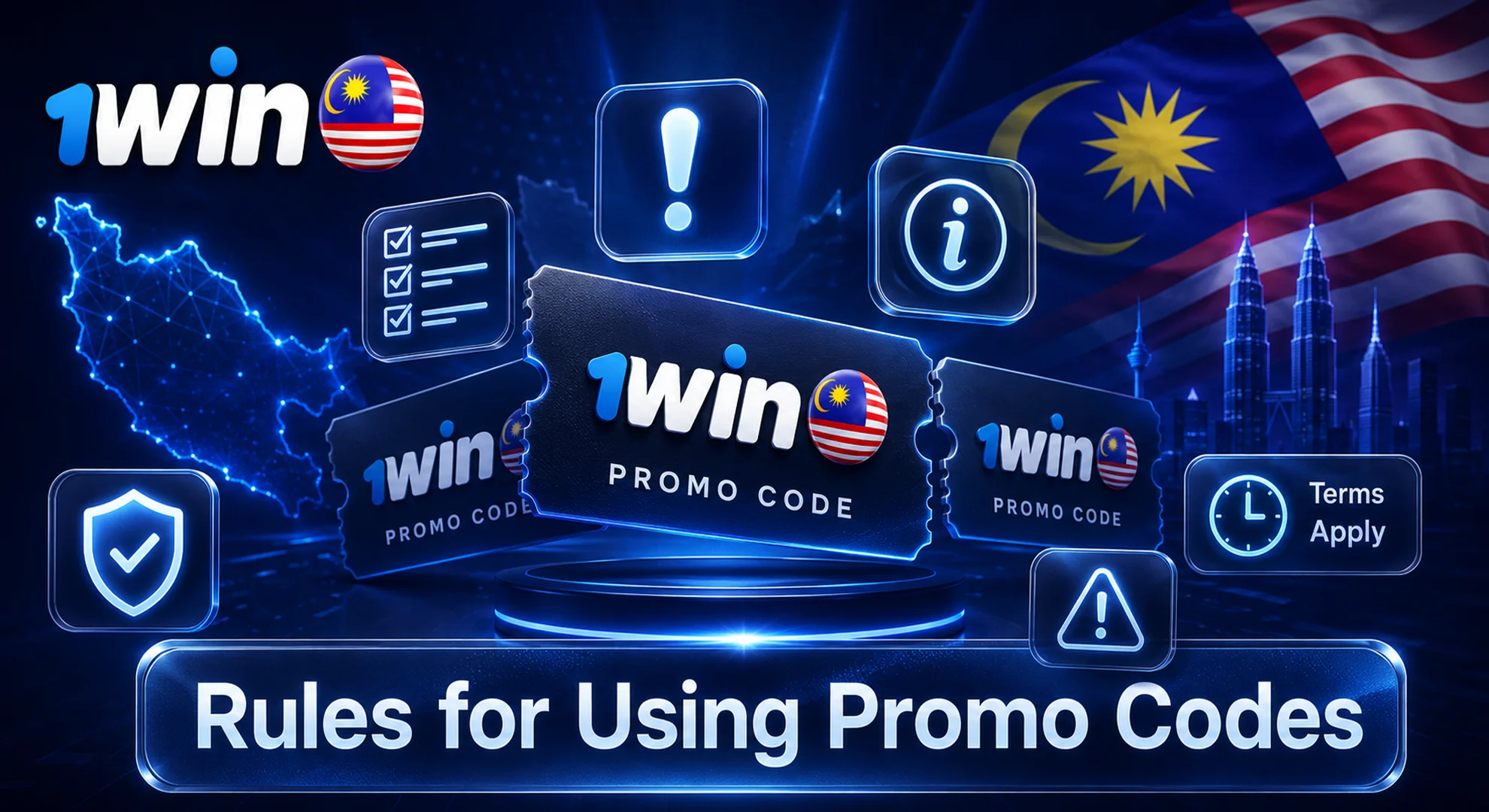 important rules for 1win promo codes in malaysia