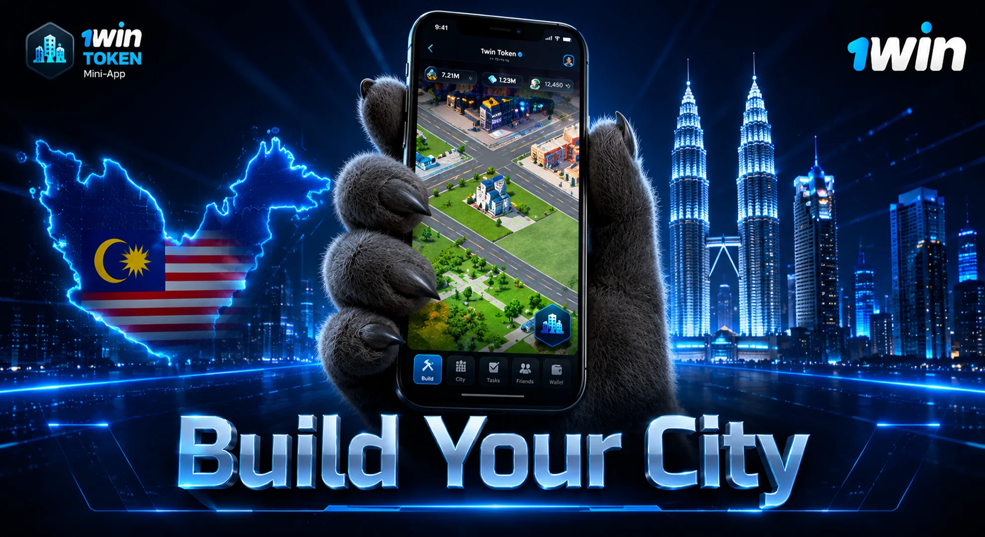 exploring the city in 1win token game
