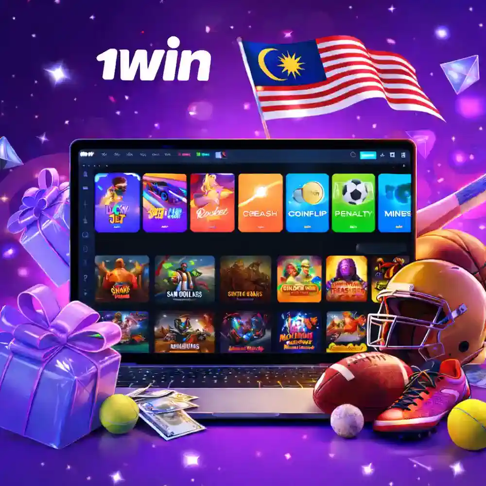 1win online casino Malaysia platform with casino games and sports betting